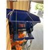 Image 4 : BLUE METAL 43" X 40" X 37" INDUSTRIAL FORKLIFT DUMP BIN