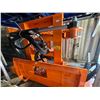 Image 3 : GREATBEAR ORANGE HEAVY DUTY HYDRAULIC SKID STEER TREE CUTTER ATTACHMENT