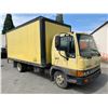 Image 2 : 1999 HINO FB CUBE VAN, YELLOW, VIN JHBFB4JG6X1S11352