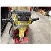 Image 3 : BOSCH BRUTE ELECTRIC INDUSTRIAL DEMOLITION HAMMER ON RED 2 WHEEL MOBILE STAND