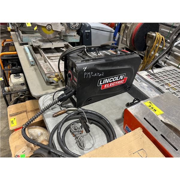 LINCOLN ELECTRIC LN-25PRO STANDARD PORTABLE WIRE FEEDER WITH WELDING GUN