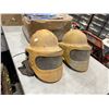 Image 1 : 2- YELLOW BULLARD COMMERCIAL WELDING HELMETS