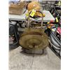 Image 1 : GREY METAL INDUSTRIAL STEEL STRAPPING CART WITH ASSORTED HAND TOOLS