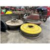 Image 3 : CLARKE COMMERCIAL ELECTRIC FLOOR BUFFER / SANDER WITH ASSORTED DISC ATTACHMENTS