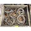 Image 2 : PALLET CRATE OF ASSORTED COMMERCIAL BRAIDED LIFTING CABLES