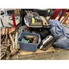 Image 1 : PALLET OF ASSORTED YAMAHA MOTORCYCLE PARTS & TIRES