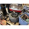 Image 3 : PALLET OF ASSORTED YAMAHA MOTORCYCLE PARTS & TIRES
