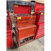 Image 2 : PROTO PROFESSIONAL 10 DRAWER RED MOBILE TOOLBOX SYSTEM WITH ASSORTED TOOL CONTENTS