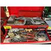 Image 2 : CRAFTSMAN 12 DRAWER RED MOBILE TOOLBOX SYSTEM WITH ASSORTED TOOL CONTENTS