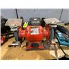 Image 1 : FORCE INTERNATIONAL 34JK RED COMMERCIAL ELECTRIC CORDED 3/4HP SINGLE PHASE BENCH GRINDER