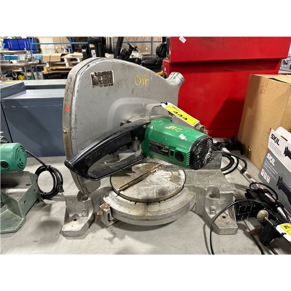 HITACHI C-15FB TABLE TOP COMMERCIAL HEAVY DUTY 15" MITER SAW