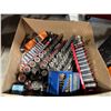 Image 2 : BOX OF DRILL BITS & SOCKET SETS ON SORTERS