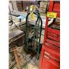 Image 1 : GREY PNEUMATIC 2 WHEEL HAND TRUCK & GREEN PNEUMATIC 2 WHEEL HAND TRUCK