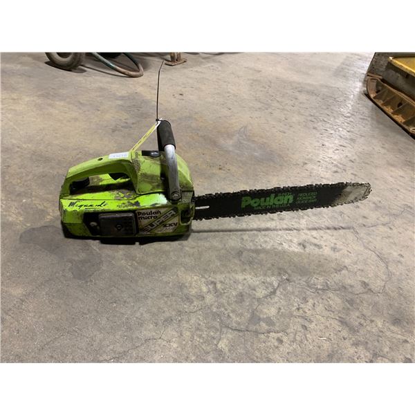 POULAN MICRO SUPER XXV GAS POWERED CHAIN SAW