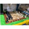 Image 2 : EAST POINT WALL HUNG DARTBOARD WITH DARTS, WOODEN CHESS BOARD, 2 CAR SPEAKERS, BOX OF JERSEYS, &