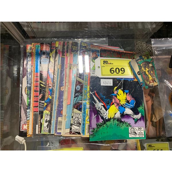 ASSORTED COLLECTIBLE MARVEL COMIC BOOKS