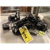Image 2 : PAIR OF ROCK BAND CORDED MICROPHONES WITH ASSORTED POWER CORDS & CABLES