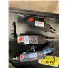 Image 2 : 3 PNEUMATIC AIR TOOLS INCLUDING: ROK ZIP SAW, MASTERCRAFT & CP DRILLS