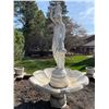 Image 1 : Concrete Grecian Statue/Fountain