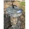 Image 1 : Metal Sun Dial with Stand