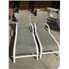 Image 1 : Pair of Aluminum Patio Loungers