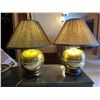 Image 1 : Pair of Brass Decorative Lamps - Tested