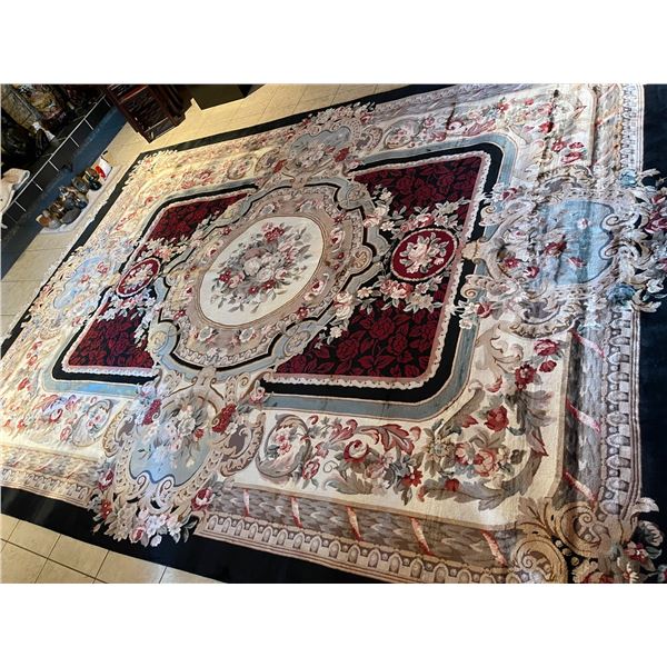Silk Hand Knotted Carpet 9 x 12 - Excellent Condition