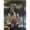 Image 5 : Magnificent Black Laqure Inlayed Room Devider - Exceptional Quality!! 96L x 73H