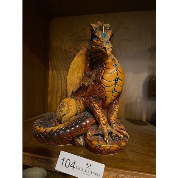 20th Century Windstone Edition Dragon - Hollywood - 10H x 8W - Excellent Condition!