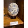 Image 1 : Ostrich Egg with Hand Painted Dragons!