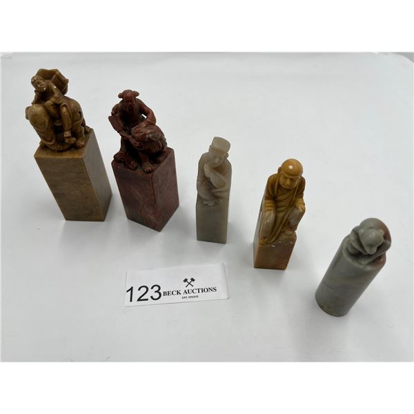 Chinese Themed Stone Carvings