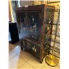 Image 4 : Beautigully Hand Painted Chinese Themed Wood Cabinet - 25L x 12W x 37H
