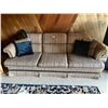 Image 1 : Vintage Three Seat Couch - 88L x 35W x 36H
