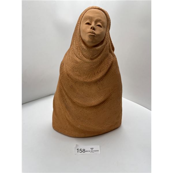 Glay Statue of Eqyptian Woman - 13H