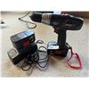 Image 1 : Craftsman 19V Drill, Two Batteries & Charger! Model # CS1135