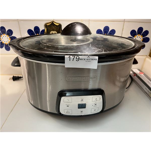 Black and Decker Crock Pot Beck Auctions Inc.
