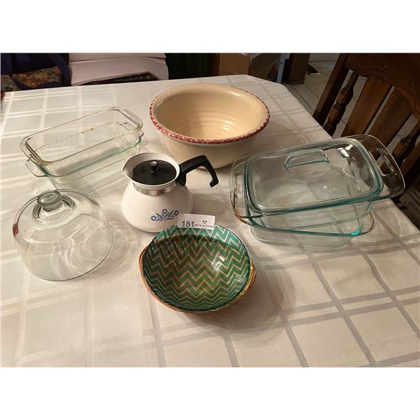 Large Assortment of Bakeware - Pyrex Dishes & More!
