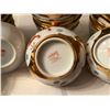 Image 2 : Beautiful Set of Chinese Won Ton Soup Bowls, Spoons, & Saucers
