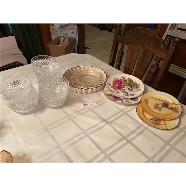 Assortment of Dessert Bowls & Serving Trays