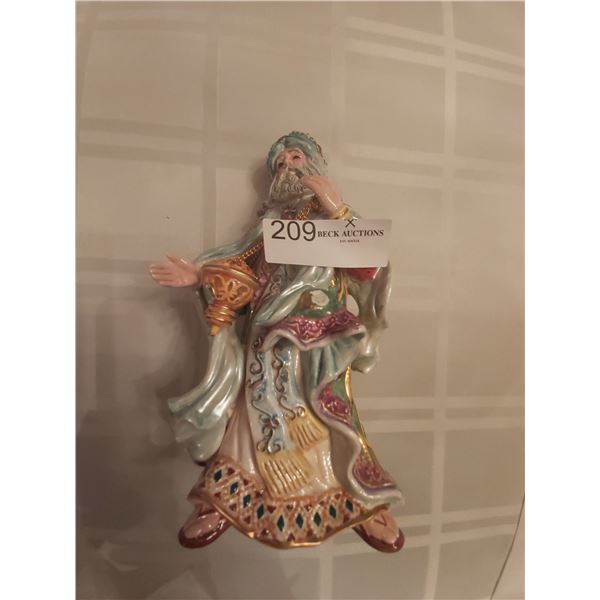 Fitz And Floyd Classics " Wise Man" - 9.5 H