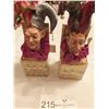 Image 1 : Two Kathrine's Collections Jester "Jack In The Box" Ornaments