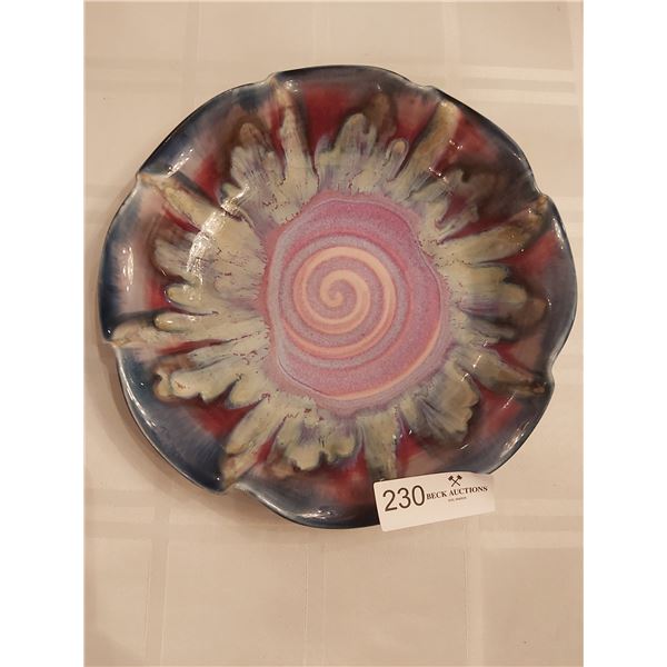 Decretive Ceramic Bowl - 12 Inches In Diameter