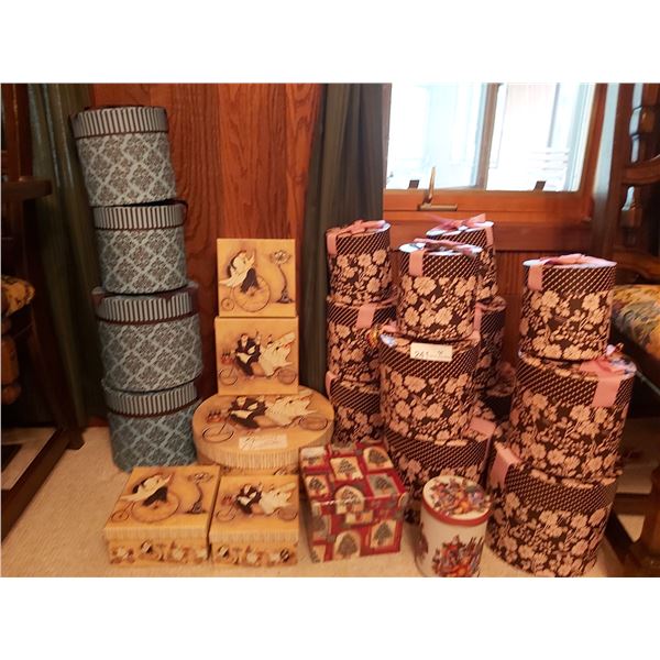 22  Assorted Gift Boxes