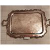 Image 1 : Silver Plated Marlboro Serving Tray - 26.5 L x 16.5 W