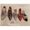 Image 3 : Five Collectable Miniature Shoes - Q.C.O.K, Rest No Name