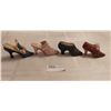 Image 1 : Four Collectable Miniature Shoes - No Name
