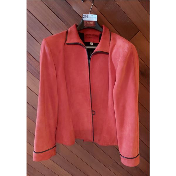 Sherry Michals Women's Sueded Jacket Size L