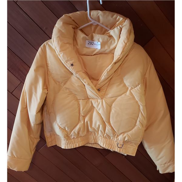 Ditrani Designs Women's Yellow Ski Jacket Size 8