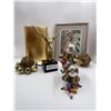 Image 1 : Collectibles Brass & Glass Clowns