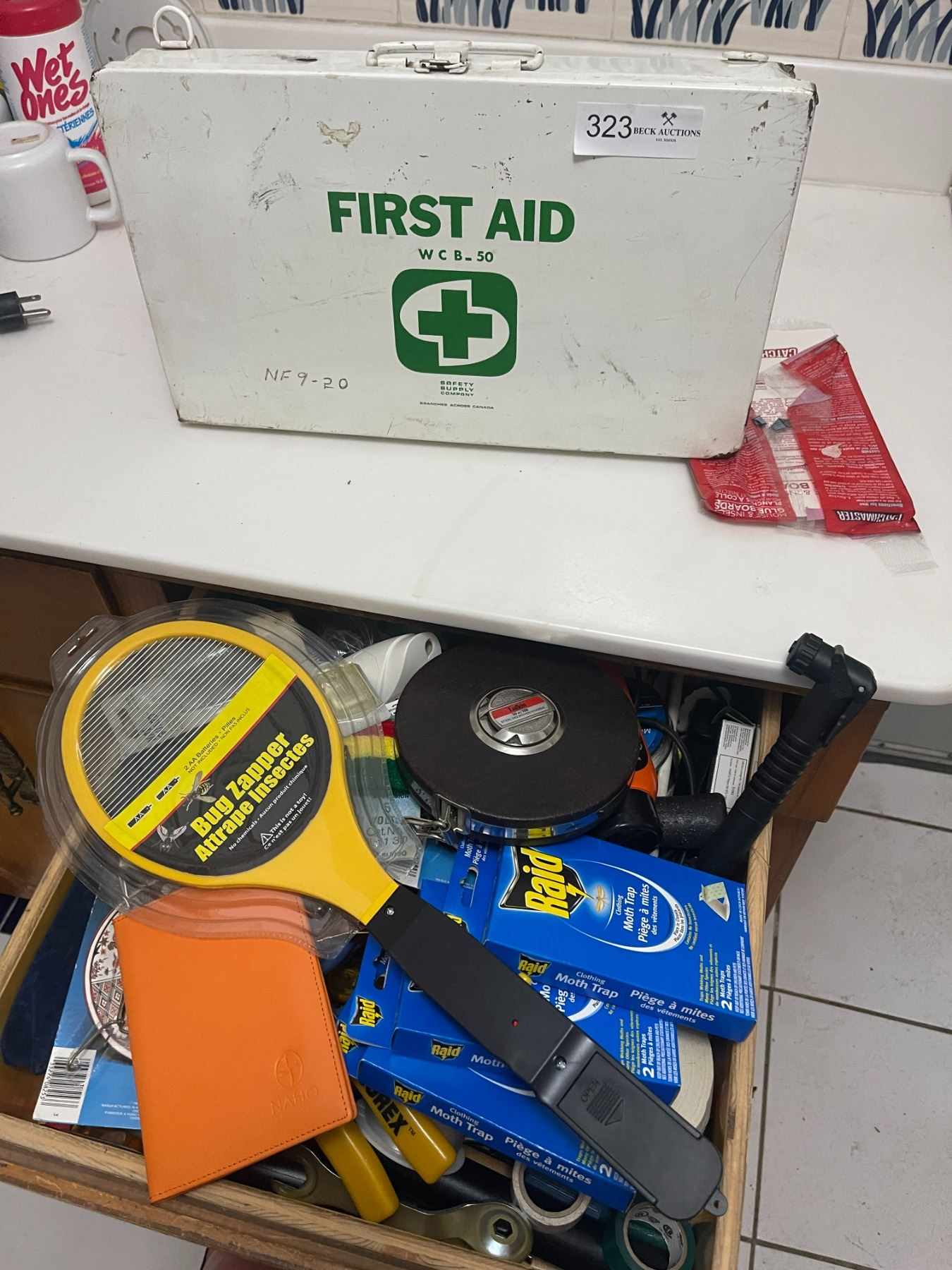 First Aid Collection Image Tool Collection & First Aid Kit - Beck Auctions Inc.